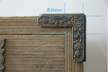 中古　会津松本(會津松本)　東西館　牡丹金具が上品な会津桐箪笥　定価約74万円　(R-084818)