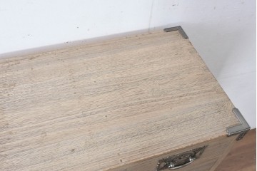 中古　会津松本(會津松本)　東西館　牡丹金具が上品な会津桐箪笥　定価約74万円相当　(R-084818)