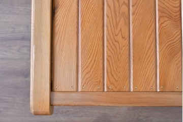 和製ビンテージ　美品　希少品　屋久杉　温もりと格調を備えた回転チェア2脚　セット定価約100万円相当　(R-084820)