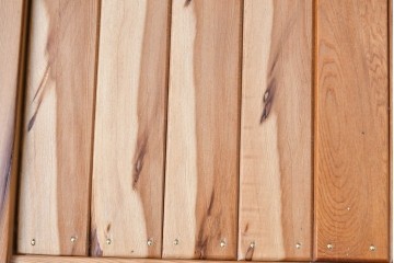 和製ビンテージ　美品　希少品　屋久杉　温もりと格調を備えた回転チェア2脚　セット定価約100万円相当　(R-084820)