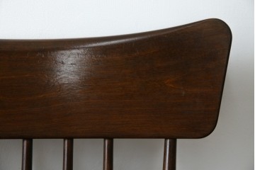 中古　美品　松本民芸家具　くつろぎの時間にぴったりなJ型ロッキングチェア　定価約24万円　(R-084822)