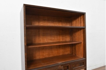 中古　美品　松本民芸家具　MA型　落ち着いた品のある佇まいが魅力的な茶タンス　定価約52万円　(R-084825)