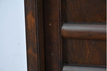 中古　美品　松本民芸家具　MA型　落ち着いた品のある佇まいが魅力的な茶タンス　定価約52万円　(R-084825)