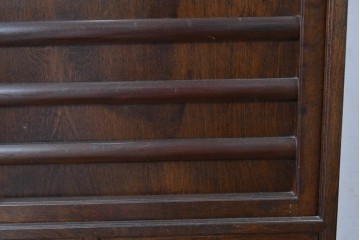 中古　美品　松本民芸家具　MA型　落ち着いた品のある佇まいが魅力的な茶タンス　定価約52万円　(R-084825)