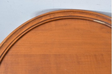 中古　美品　高級輸入家具　ビーチ材　優雅な猫脚デザインが魅力のコーヒーテーブル　定価約17万円相当　(R-084827)