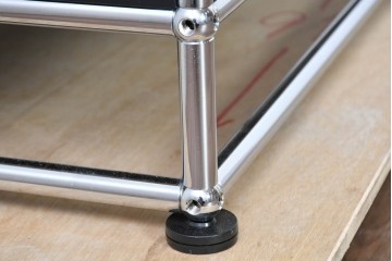 中古　スイス　USMハラー(USM Haller)　空間を美しく整えるシェルフ　定価約45万円相当　(R-084832)