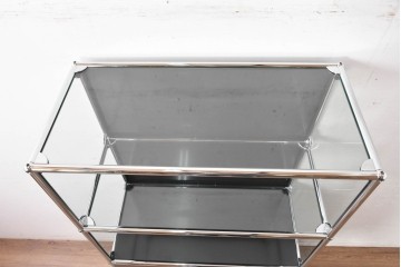 中古　スイス　USMハラー(USM Haller)　空間を美しく整えるシェルフ　定価約45万円相当　(R-084832)