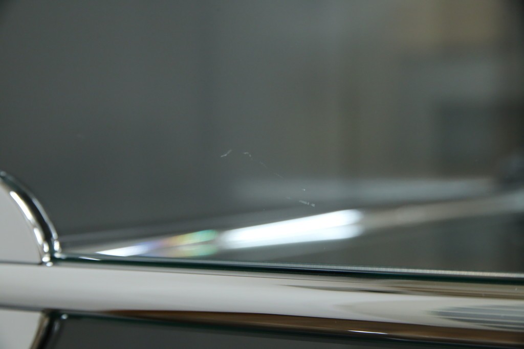 中古　スイス　USMハラー(USM Haller)　ガラスパネル　ドロップダウンドア×1　エクステンションドア×1　キャビネット　定価約45万円　(R-084832)