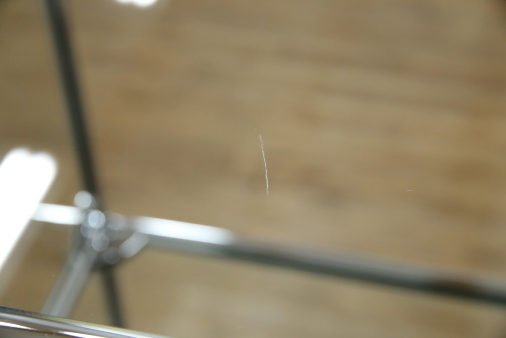 中古　スイス　USMハラー(USM Haller)　ガラスパネル　ドロップダウンドア×1　エクステンションドア×1　キャビネット　定価約45万円　(R-084832)