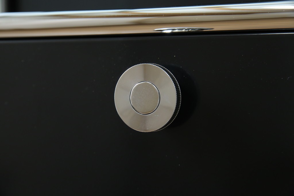 中古　スイス　USMハラー(USM Haller)　ガラスパネル　ドロップダウンドア×1　エクステンションドア×1　キャビネット　定価約45万円　(R-084832)