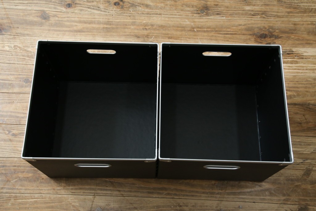 中古　スイス　USMハラー(USM Haller)　ガラスパネル　ドロップダウンドア×1　エクステンションドア×1　キャビネット　定価約45万円　(R-084832)