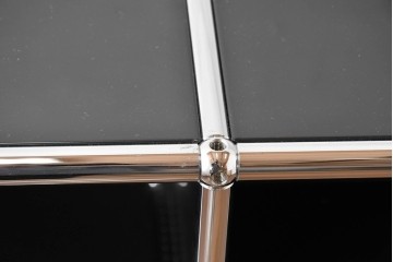 中古　スイス　USMハラー(USM Haller)　モダンインテリアに映えるシェルフ　定価約51万円相当　(R-084833)