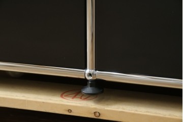 中古　スイス　USMハラー(USM Haller)　ホームオフィスにもおすすめなスッキリとしたデザインのサイドキャビネット　定価約36万円　(R-084834)