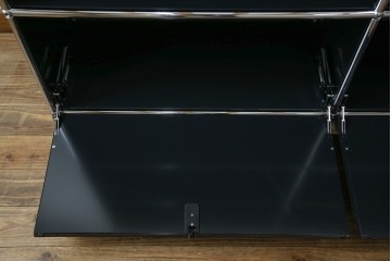 中古　スイス　USMハラー(USM Haller)　ホームオフィスにもおすすめなスッキリとしたデザインのサイドキャビネット　定価約36万円　(R-084835)