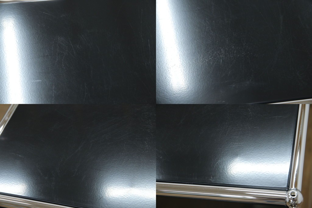 中古　スイス　USMハラー(USM Haller)　ホームオフィスにもおすすめなスッキリとしたデザインのサイドキャビネット　定価約36万円　(R-084835)