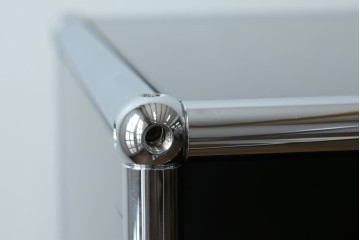 中古　スイス　USMハラー(USM Haller)　ホームオフィスにもおすすめなスッキリとしたデザインのサイドキャビネット　定価約36万円　(R-084835)