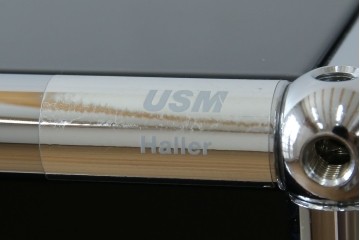 中古　スイス　USMハラー(USM Haller)　ホームオフィスにもおすすめなスッキリとしたデザインのサイドキャビネット　定価約36万円　(R-084835)