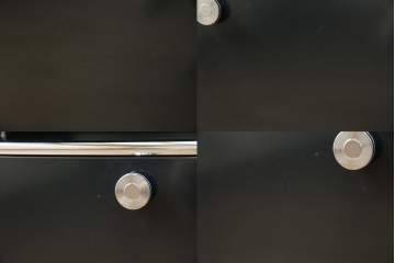 中古　スイス　USMハラー(USM Haller)　ホームオフィスにもおすすめなスッキリとしたデザインのサイドキャビネット　定価約36万円　(R-084835)