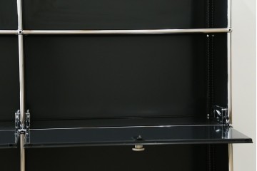 中古　スイス　USMハラー(USM Haller)　ドロップダウンドア×4　サイドボード　定価約42万4千円　(R-084836)