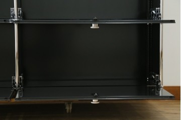 中古　スイス　USMハラー(USM Haller)　ドロップダウンドア×4　サイドボード　定価約42万4千円　(R-084836)