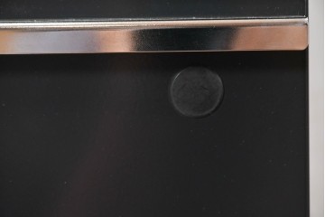 中古　スイス　USMハラー(USM Haller)　ロールボーイ(ROLLBOY)　ホームオフィスにもおすすめなスッキリとしたデザインのトレー付きデスクワゴン　定価約20万2千円相当　(R-084839)