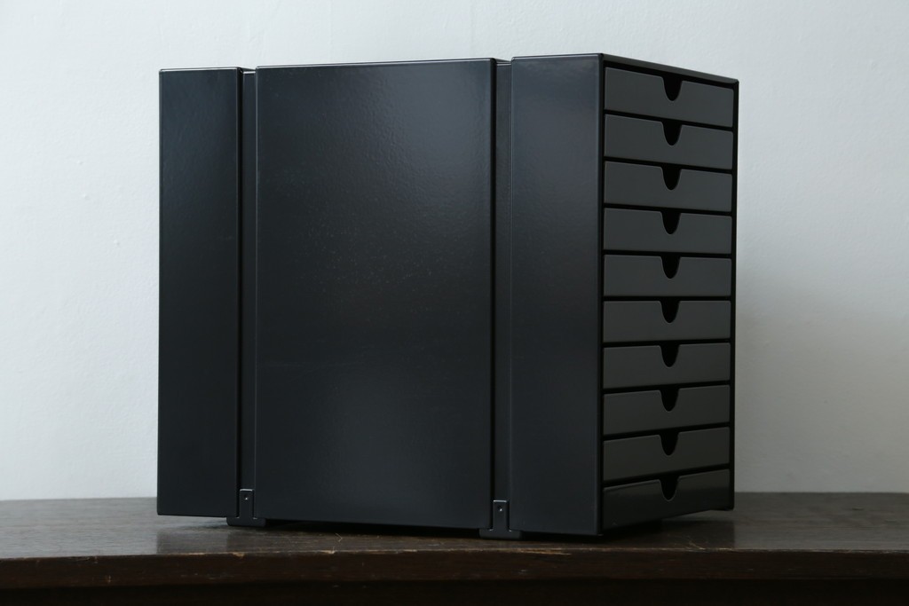 中古　美品　スイス　USMハラー(USM Haller)　イノス(INOS BOX)　ドロワーセット　10段　定価約3万7千円　(R-084842)