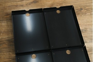 中古　美品　スイス　USMハラー(USM Haller)　イノス(INOS BOX)　ドロワーセット　10段　定価約3万7千円　(R-084842)