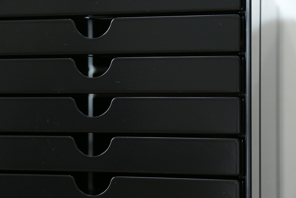 中古　美品　スイス　USMハラー(USM Haller)　イノス(INOS BOX)　ドロワーセット　10段　定価約3万7千円　(R-084842)