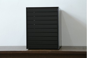 中古　美品　スイス　USMハラー(USM Haller)　イノス(INOS BOX)　ドロワーセット　10段　定価約3万7千円　(R-084842)