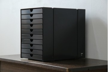 中古　美品　スイス　USMハラー(USM Haller)　イノス(INOS BOX)　ホームオフィスにもおすすめなスッキリとしたデザインの10段レターケース　定価約3万7千円　(R-084843)