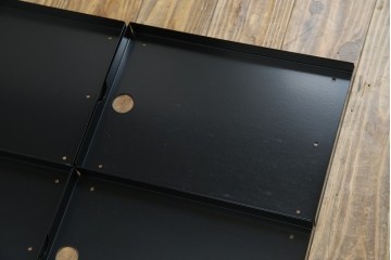 中古　美品　スイス　USMハラー(USM Haller)　イノス(INOS BOX)　ホームオフィスにもおすすめなスッキリとしたデザインの10段レターケース　定価約3万7千円　(R-084843)