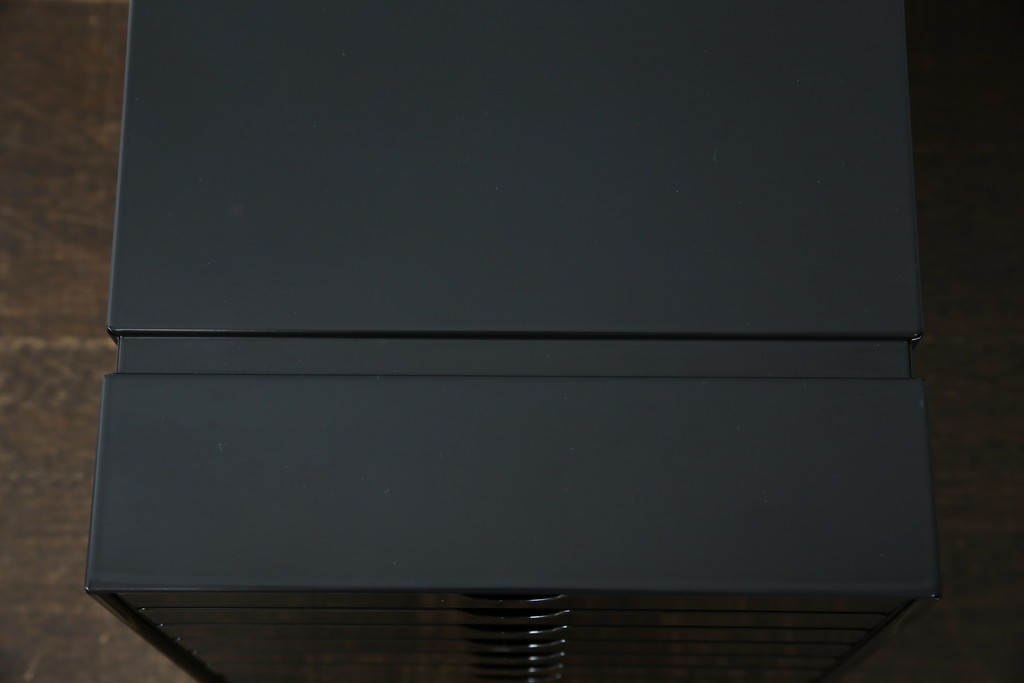 中古　美品　スイス　USMハラー(USM Haller)　イノス(INOS BOX)　ホームオフィスにもおすすめなスッキリとしたデザインの10段レターケース　定価約3万7千円　(R-084843)