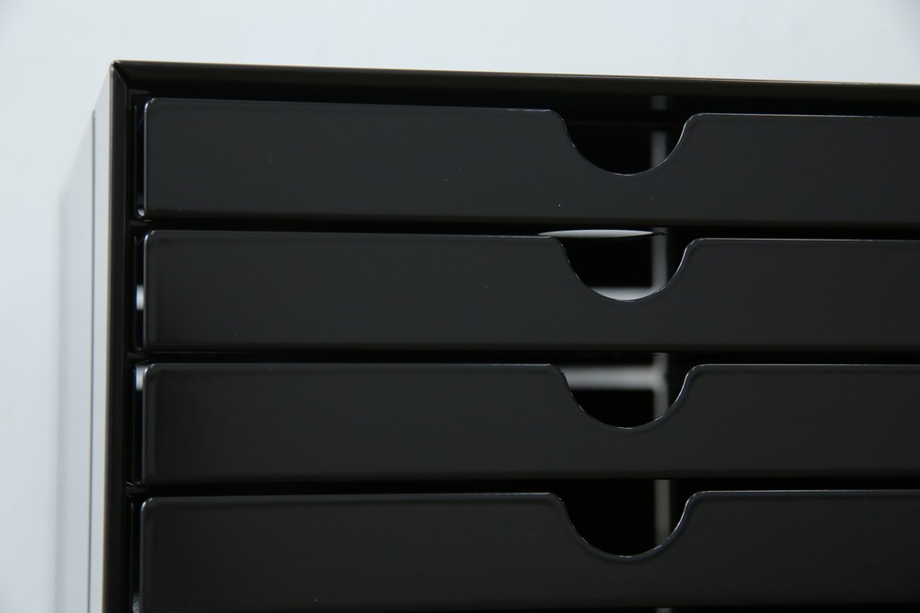 中古　美品　スイス　USMハラー(USM Haller)　イノス(INOS BOX)　ホームオフィスにもおすすめなスッキリとしたデザインの10段レターケース　定価約3万7千円　(R-084843)