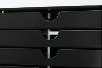 中古　美品　スイス　USMハラー(USM Haller)　イノス(INOS BOX)　ホームオフィスにもおすすめなスッキリとしたデザインの10段レターケース　定価約3万7千円　(R-084843)