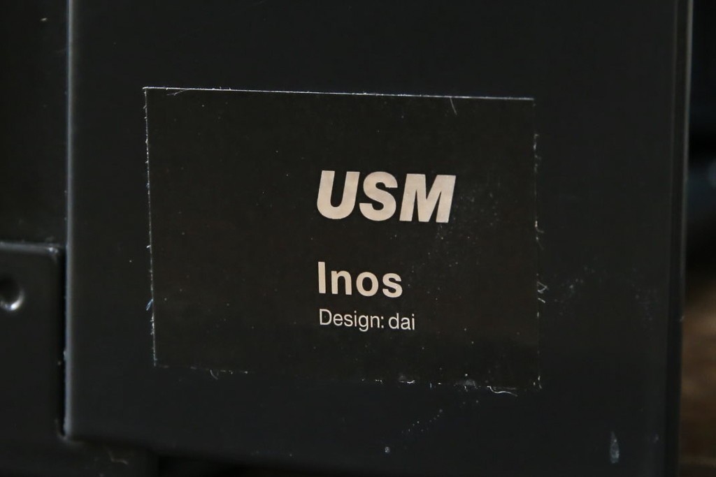 中古　美品　スイス　USMハラー(USM Haller)　イノス(INOS BOX)　ホームオフィスにもおすすめなスッキリとしたデザインの10段レターケース　定価約3万7千円　(R-084843)