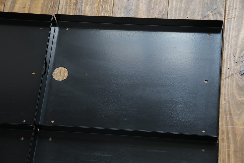 中古　美品　スイス　USMハラー(USM Haller)　イノス(INOS BOX)　ホームオフィスにもおすすめなスッキリとしたデザインの10段レターケース　定価約3万7千円　(R-084844)