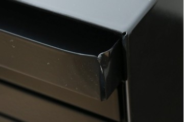 中古　美品　スイス　USMハラー(USM Haller)　イノス(INOS BOX)　ホームオフィスにもおすすめなスッキリとしたデザインの10段レターケース　定価約3万7千円　(R-084844)