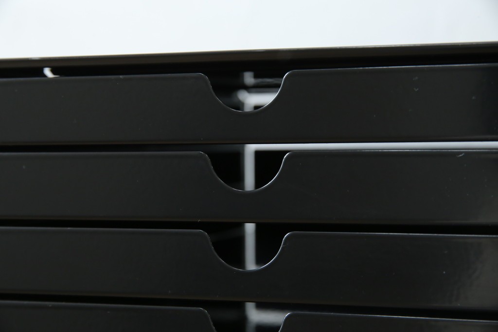 中古　美品　スイス　USMハラー(USM Haller)　イノス(INOS BOX)　ホームオフィスにもおすすめなスッキリとしたデザインの10段レターケース　定価約3万7千円　(R-084844)