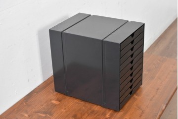 中古　美品　スイス　USMハラー(USM Haller)　イノス(INOS BOX)　ホームオフィスにもおすすめなスッキリとしたデザインの10段レターケース　定価約3万7千円相当　(R-084844)