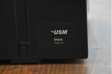 中古　美品　スイス　USMハラー(USM Haller)　イノス(INOS BOX)　ホームオフィスにもおすすめなスッキリとしたデザインの10段レターケース　定価約3万7千円相当　(R-084844)
