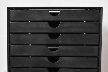 中古　美品　スイス　USMハラー(USM Haller)　イノス(INOS BOX)　ホームオフィスにもおすすめなスッキリとしたデザインの10段レターケース　定価約3万7千円相当　(R-084844)