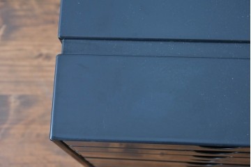 中古　美品　スイス　USMハラー(USM Haller)　イノス(INOS BOX)　ホームオフィスにもおすすめなスッキリとしたデザインの10段レターケース　定価約3万7千円相当　(R-084844)