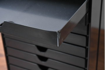 中古　美品　スイス　USMハラー(USM Haller)　イノス(INOS BOX)　ホームオフィスにもおすすめなスッキリとしたデザインの10段レターケース　定価約3万7千円相当　(R-084844)