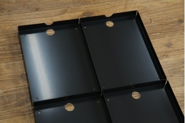 中古　美品　スイス　USMハラー(USM Haller)　イノス(INOS BOX)　ホームオフィスにもおすすめなスッキリとしたデザインの10段レターケース　定価約3万7千円　(R-084845)