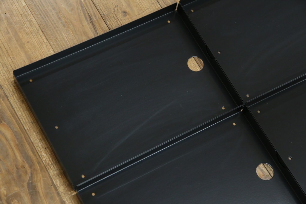 中古　美品　スイス　USMハラー(USM Haller)　イノス(INOS BOX)　ホームオフィスにもおすすめなスッキリとしたデザインの10段レターケース　定価約3万7千円　(R-084845)