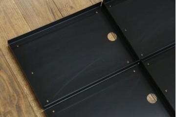 中古　美品　スイス　USMハラー(USM Haller)　イノス(INOS BOX)　ホームオフィスにもおすすめなスッキリとしたデザインの10段レターケース　定価約3万7千円　(R-084845)