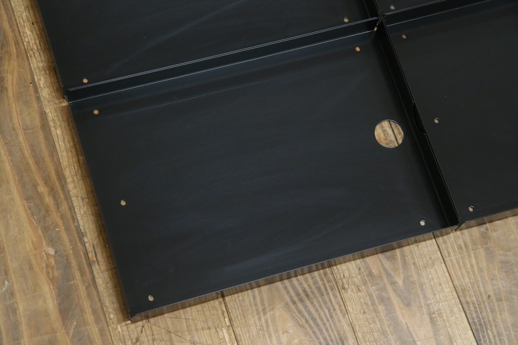 中古　美品　スイス　USMハラー(USM Haller)　イノス(INOS BOX)　ホームオフィスにもおすすめなスッキリとしたデザインの10段レターケース　定価約3万7千円　(R-084845)