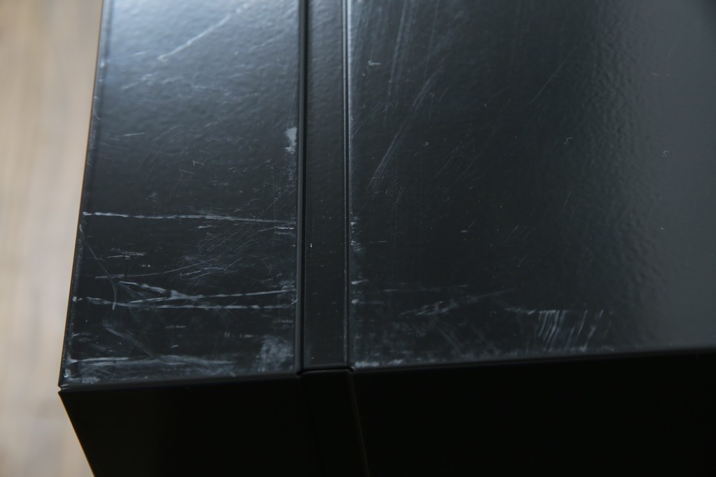 中古　美品　スイス　USMハラー(USM Haller)　イノス(INOS BOX)　ホームオフィスにもおすすめなスッキリとしたデザインの10段レターケース　定価約3万7千円　(R-084845)