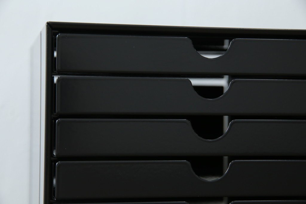 中古　美品　スイス　USMハラー(USM Haller)　イノス(INOS BOX)　ホームオフィスにもおすすめなスッキリとしたデザインの10段レターケース　定価約3万7千円　(R-084845)