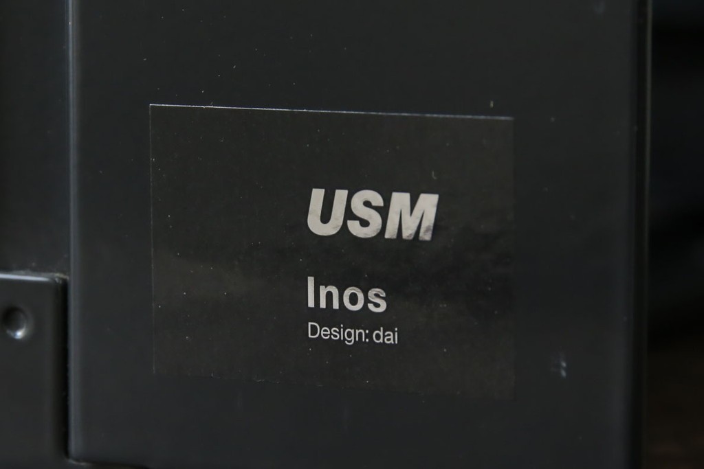 中古　美品　スイス　USMハラー(USM Haller)　イノス(INOS BOX)　ホームオフィスにもおすすめなスッキリとしたデザインの10段レターケース　定価約3万7千円　(R-084845)